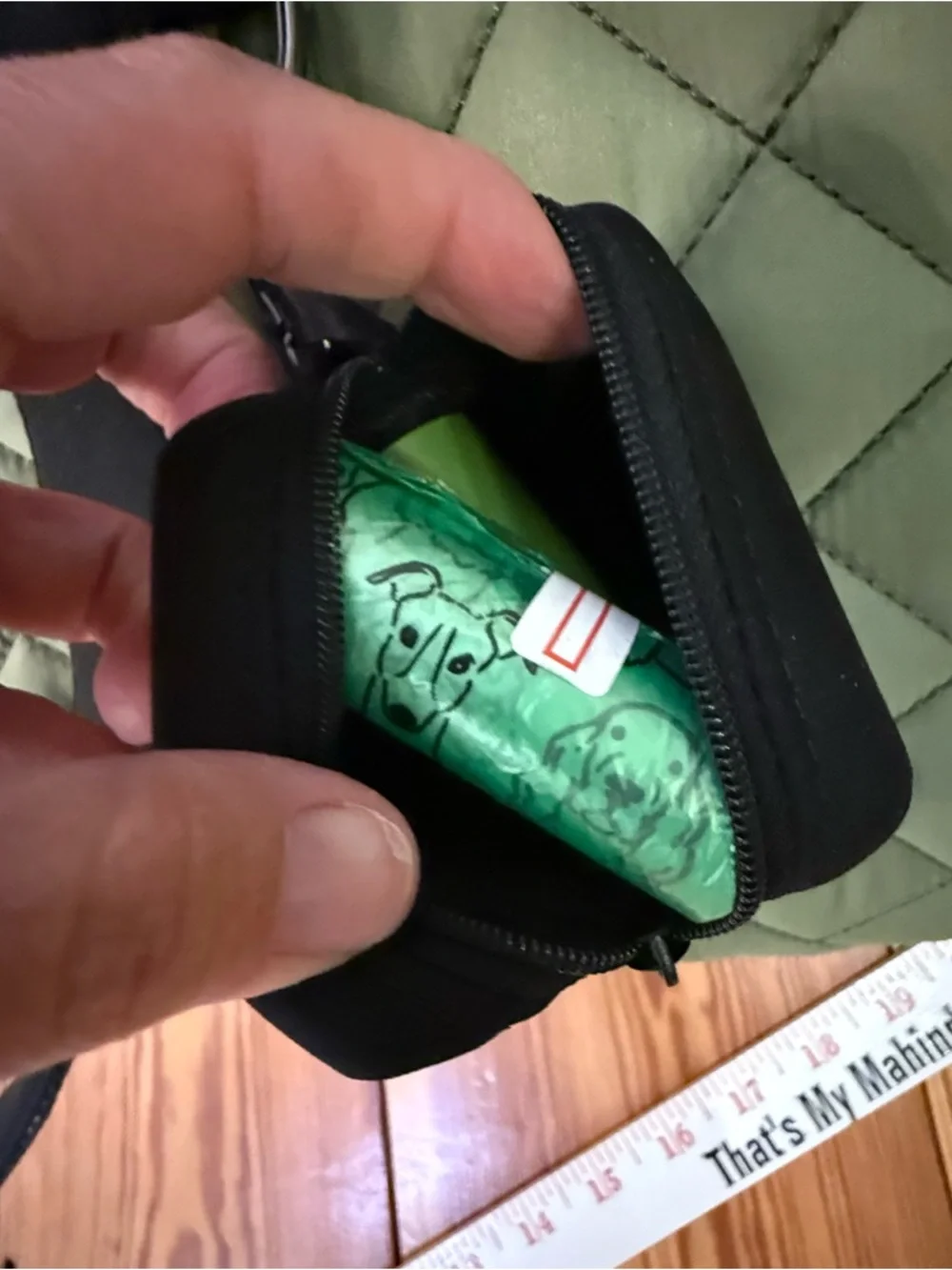 Maxbone Quilted Dog Sport Carrier Bag Olive Green EUC Airline Approved